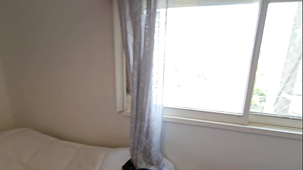 My stepbrother getting hot to see me under the skirt.